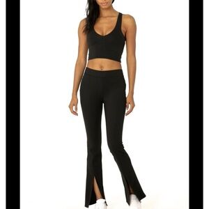 Alo split flare leggings size M
